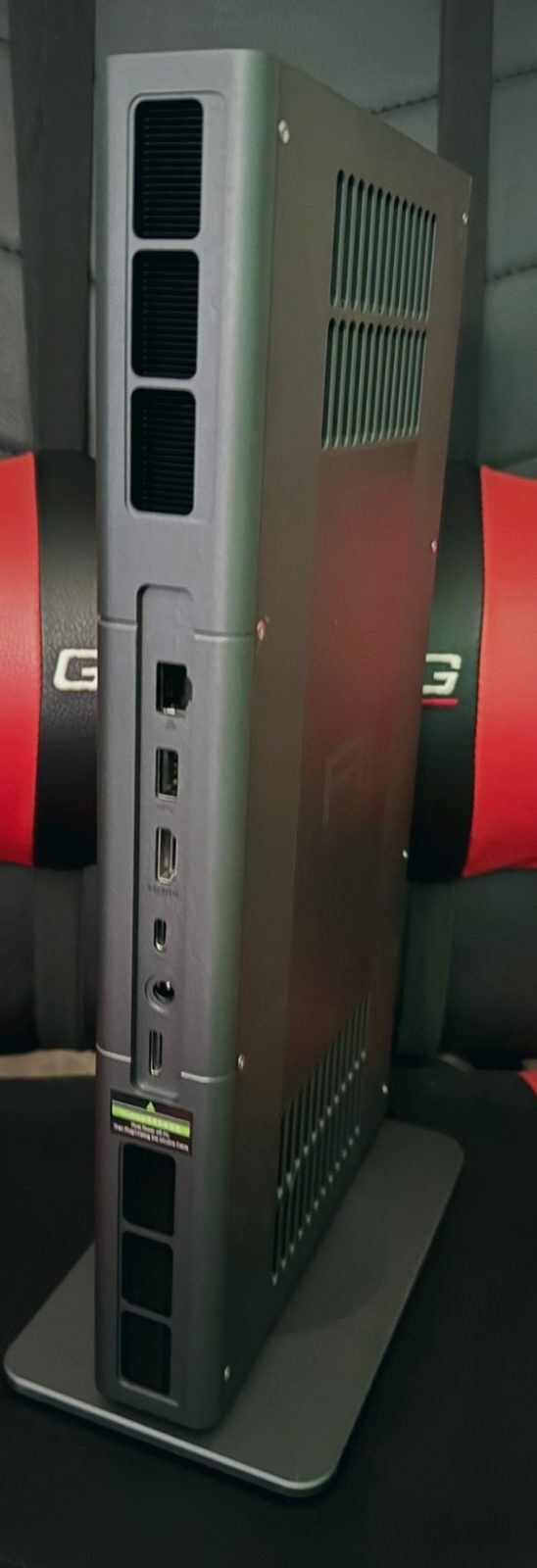 GMKtec EVO-X3 rear ports including OCuLink